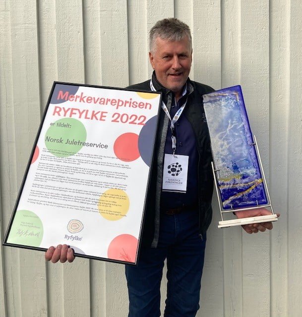 Merkevareprisen Ryfylke 2022 tildelt Norsk Juletreservice